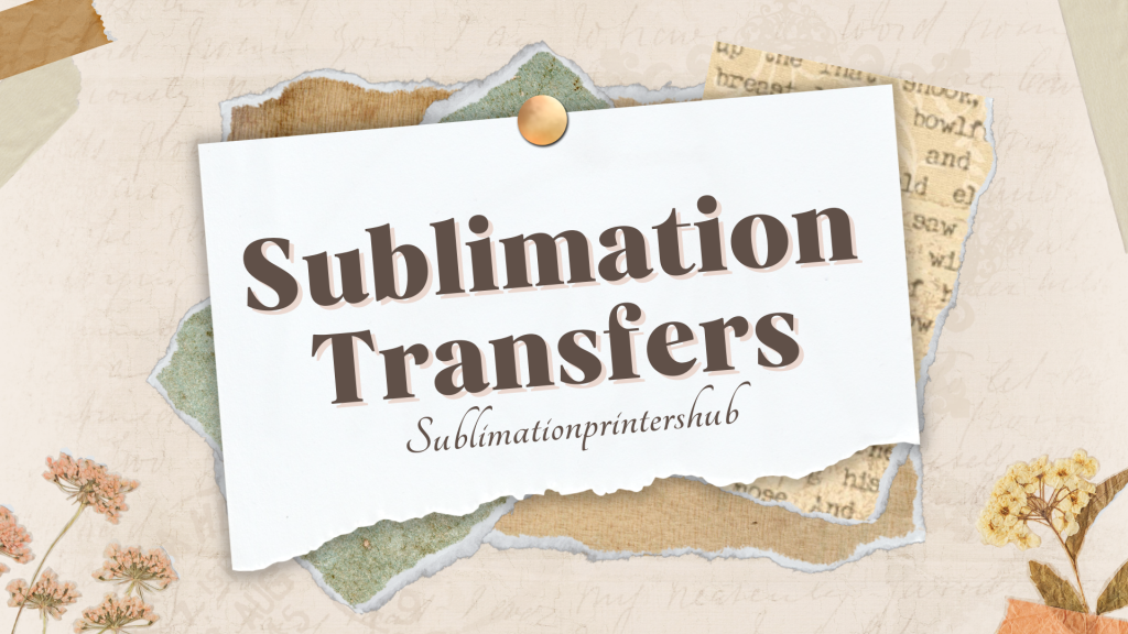 Sublimation Transfers