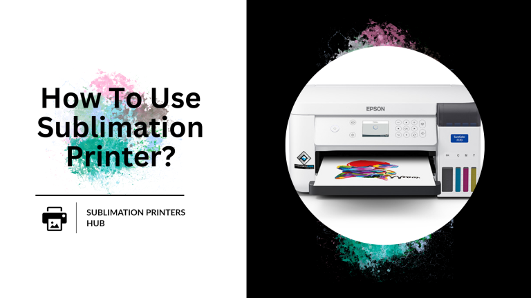 how to use a sublimation printer